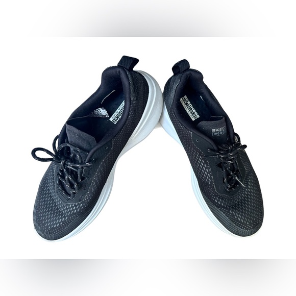 Skechers Go Run Fast-Float Running Shoes For Women (Black) - Picture 2 of 11
